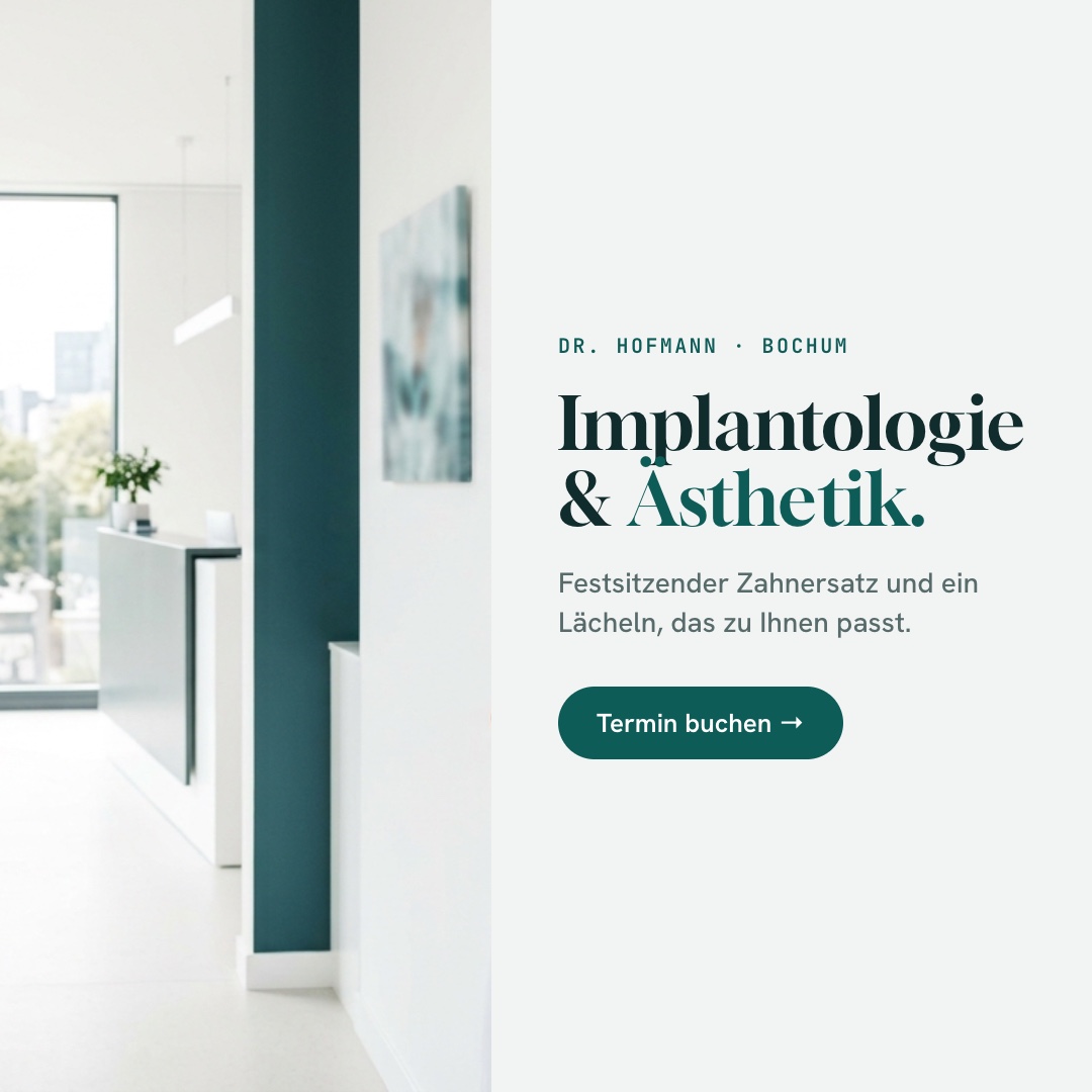 Werbeanzeige — Implantologie und Ästhetik